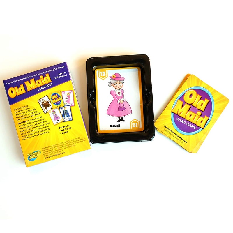 Continuum Games Old Maid Classic Card Game - Children Ages 4 & Up - Image 3